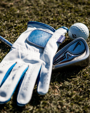 Blue Waves - Cabretta Golf Glove